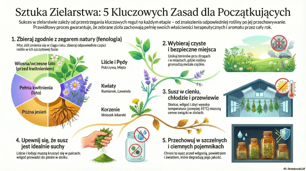 5 Zasad Zielarstwa dla Poczatkujacych