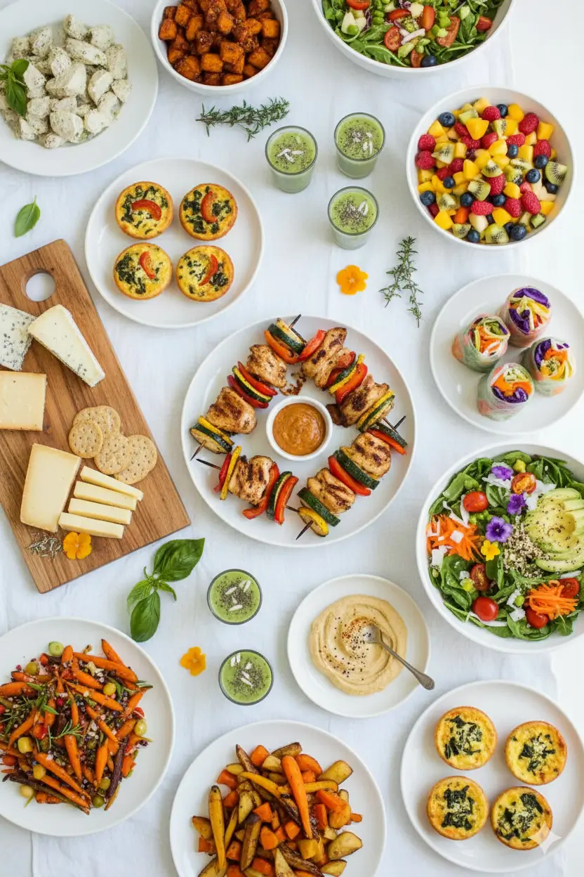 Roznorodnosc zdrowych przysmakow