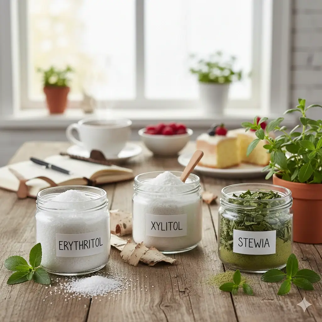 Czym zastąpić cukier Erytrytol ksylitol stewia odkrywamy prawdę o słodzikach