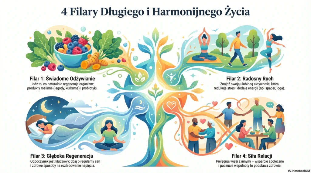 Dlugowiecznosc 4 Filary Dlugiego Zycia