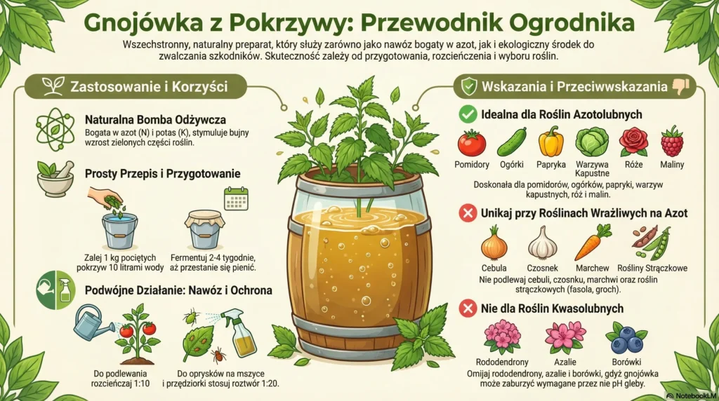 Gnojówka z Pokrzywy- Przewodnik Ogrodnika