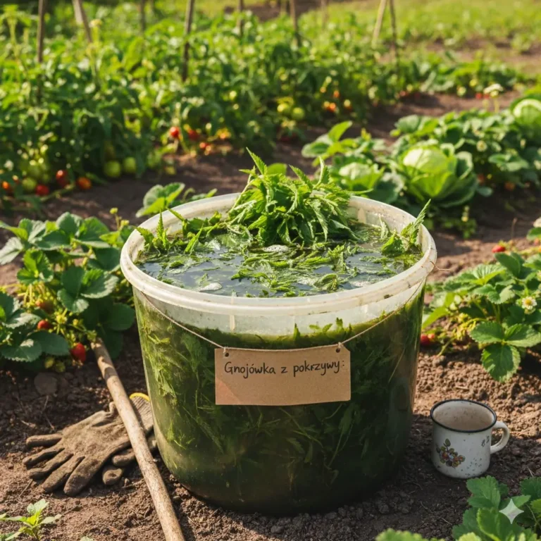 Gnojowka z pokrzywy Kompletny przewodnik po plynnym zlocie dla Twojego ogrodu