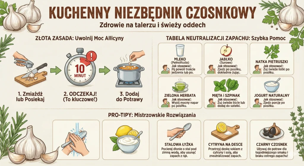 Kuchennego Niezbędnika Czosnkowego