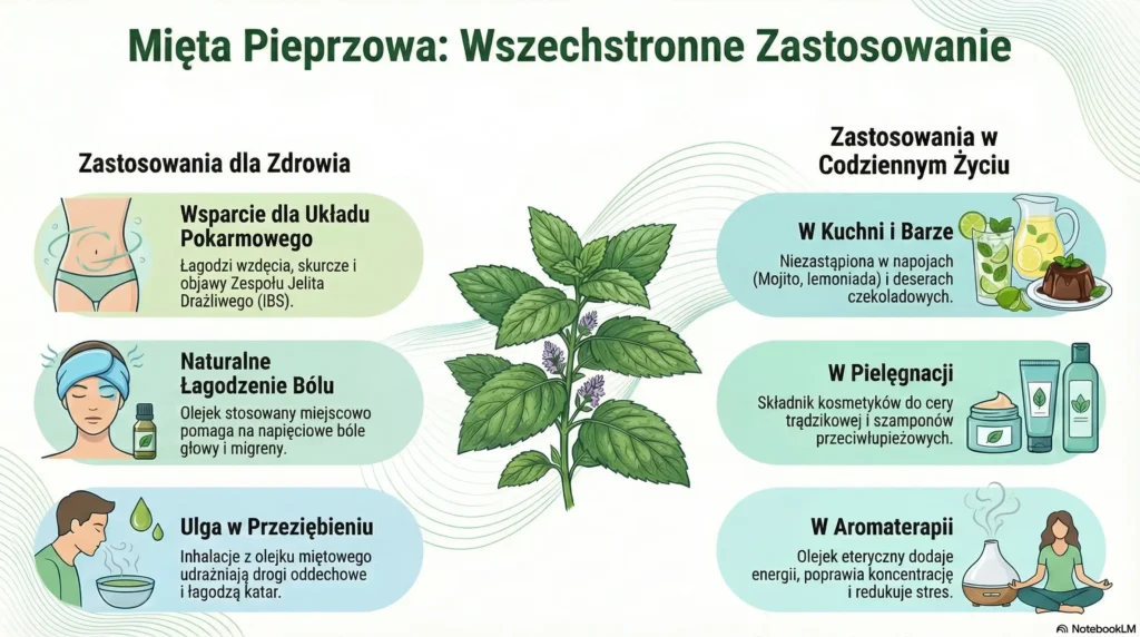 Mieta Pieprzowa Wszechstronne Zastosowanie