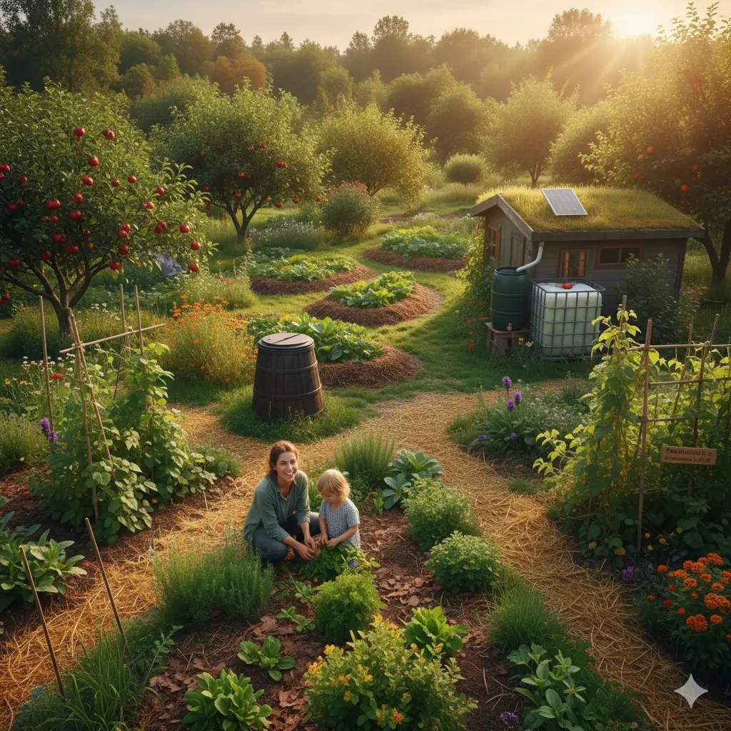 Mniej pracy, więcej plonów- Odkryj sekrety permakultury i żyj w harmonii z Ziemią