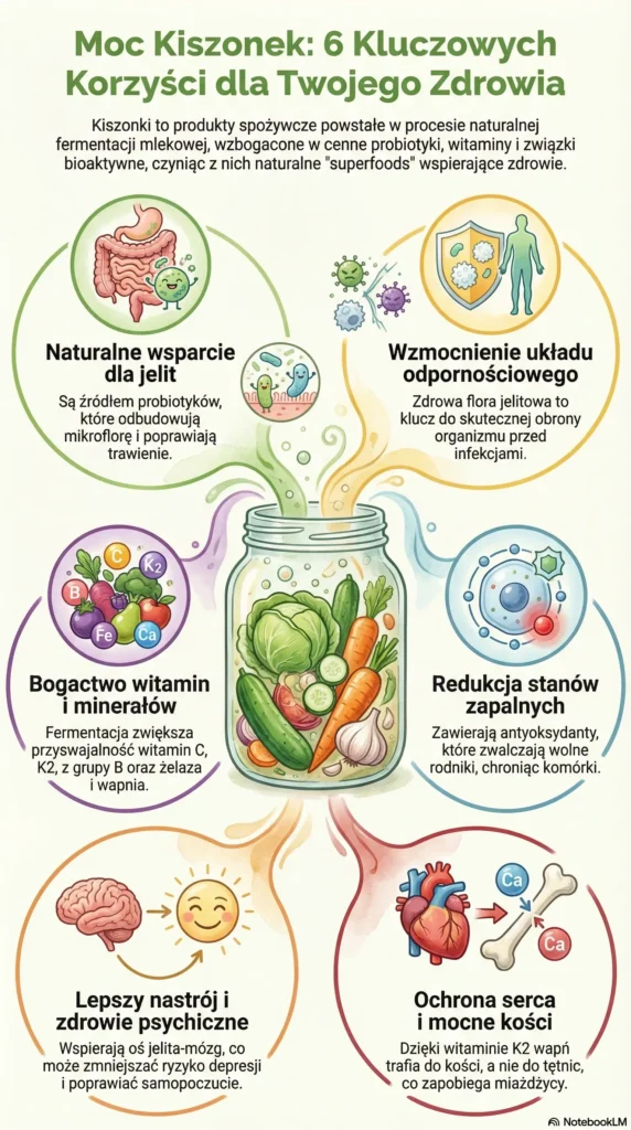 Moc kiszonki 6 Korzyści Zdrowotnych Kiszonek