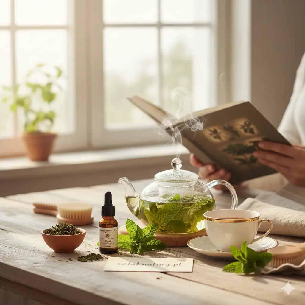Od Herbaty po Domowe SPA Jak Mieta Pieprzowa Moze Odmienic Twoj Dzien