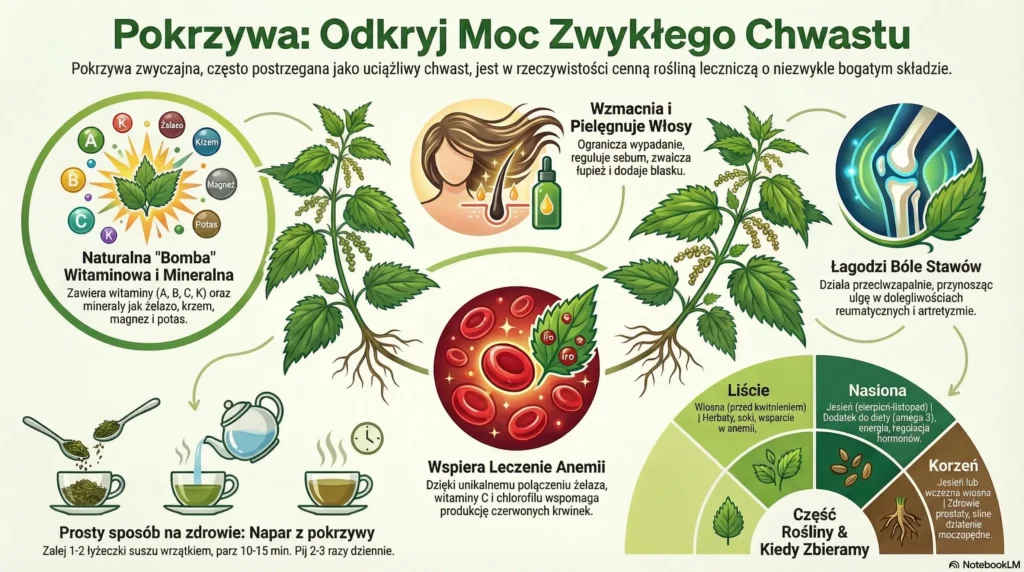 Pokrzywa Moc Zwykłego Chwastu