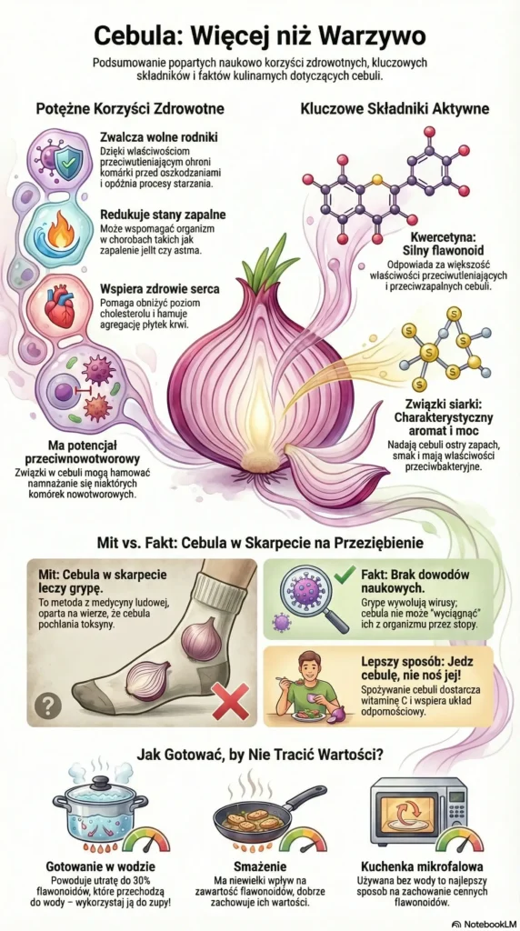 infografika Cebula Więcej niż Warzywo