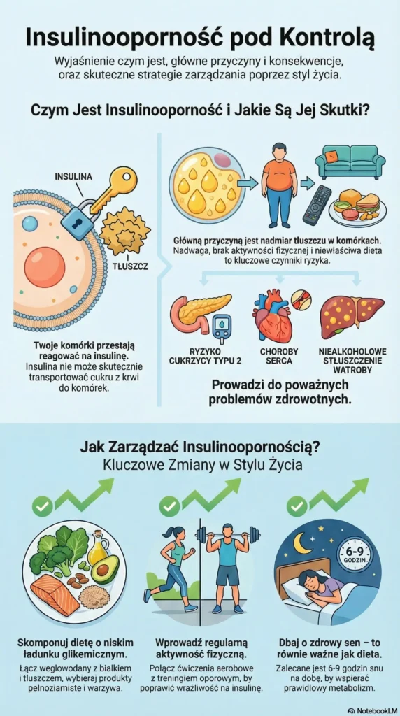infografika Insulinooporność pod Kontrolą