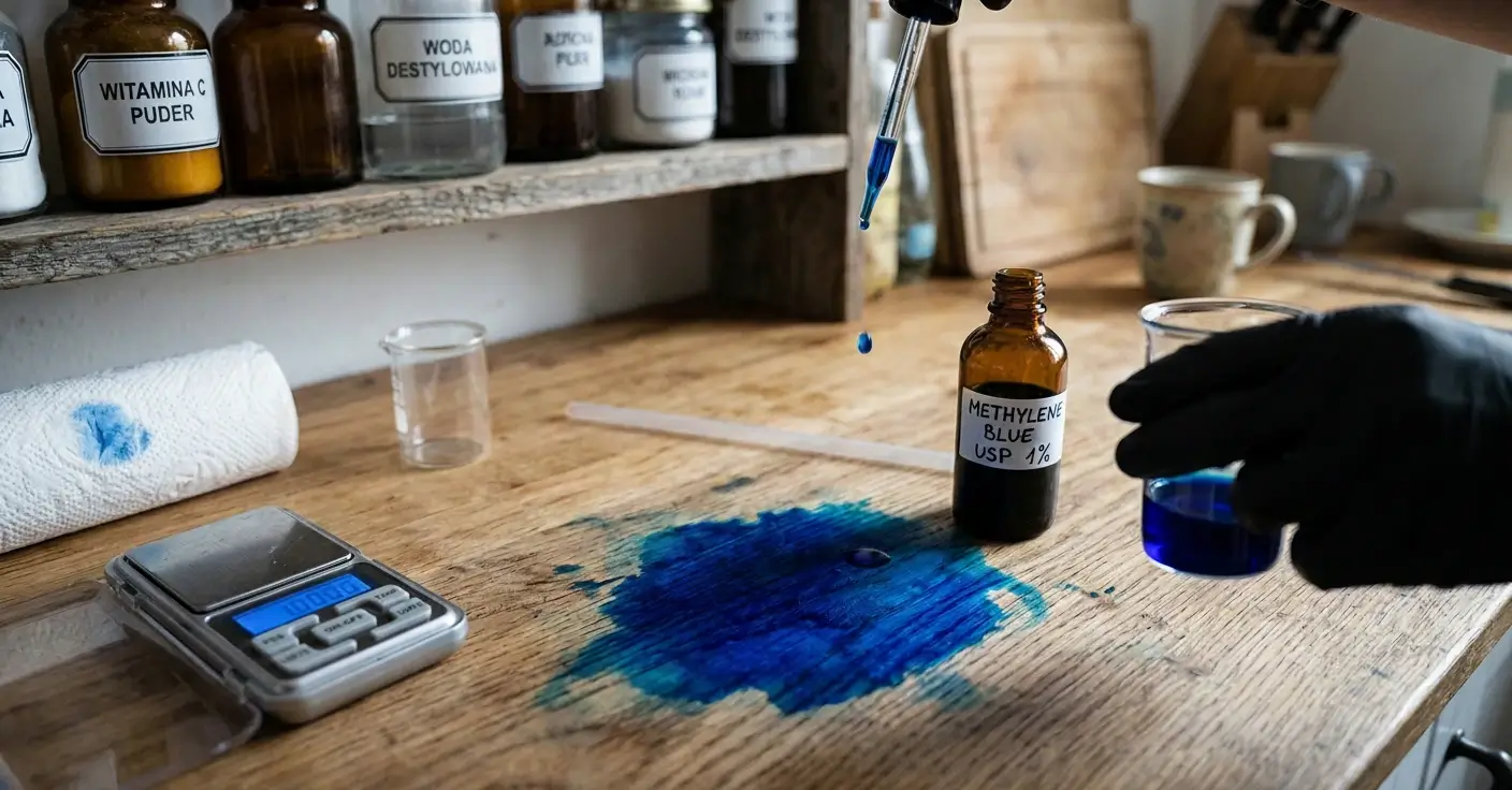 Błękit metylenowy w kuchni jak naprawić mitochondria