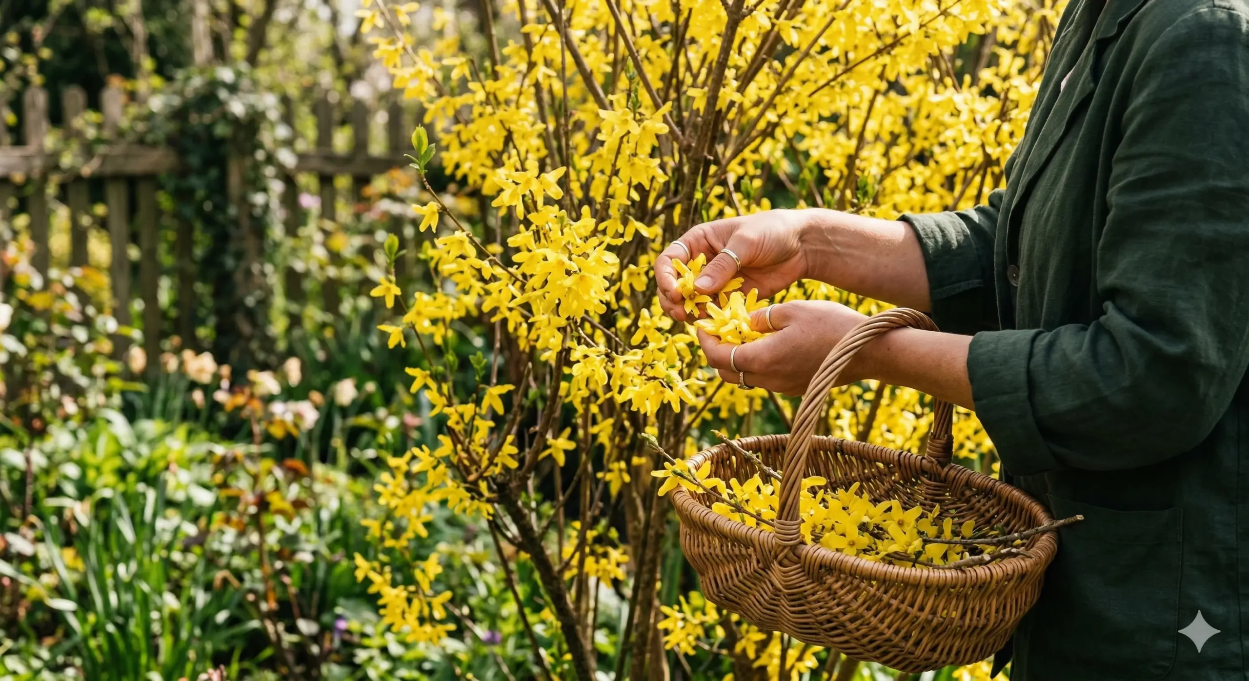 Forsycja Złoty deszcz rutyny i pogromca wirusów
