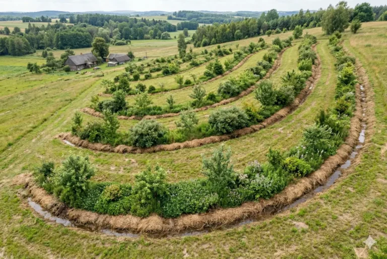 Rowy konturowe Jak skutecznie zatrzymać wodę w glebie i pokonać suszę