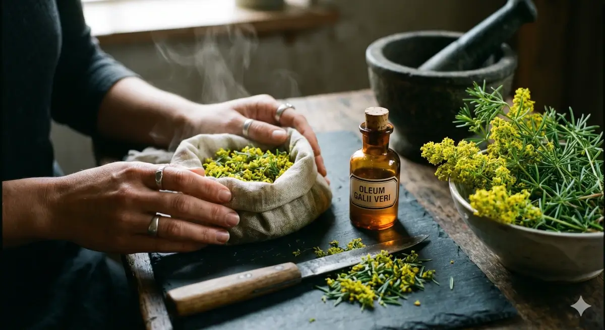 Przytulia właściwa Miodowy drenaż i tarczycowy strażnik w świetle nowoczesnej fitoterapii
