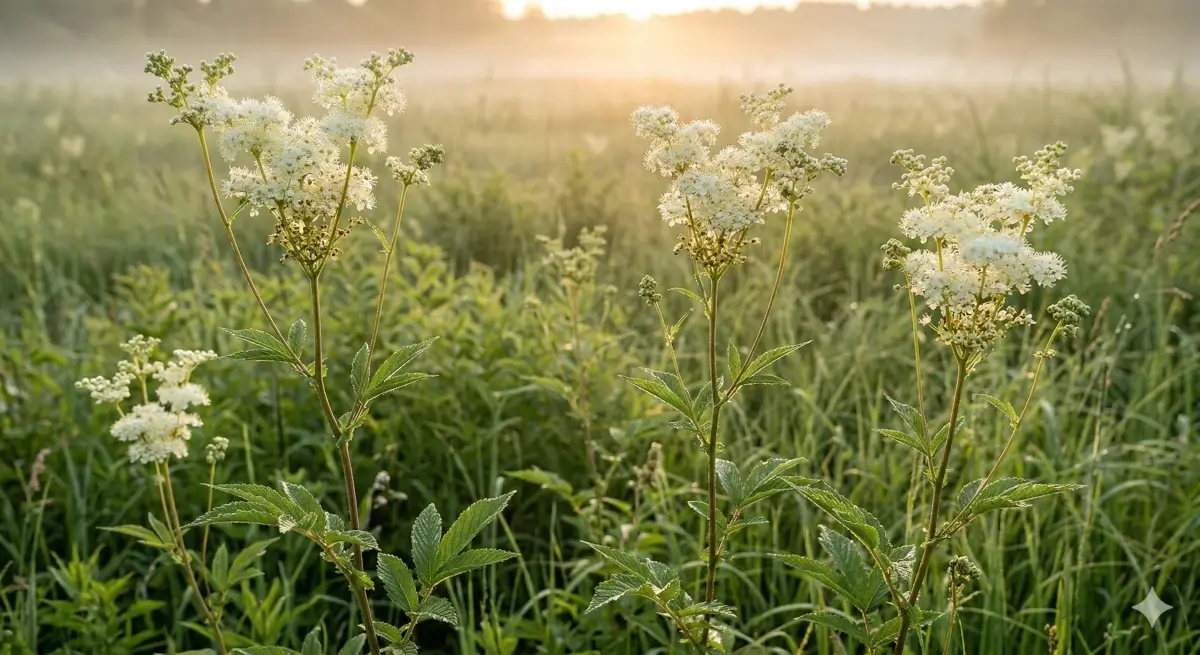 Wiązówka błotna jak natura stworzyła salicylany które nie niszczą żołądka