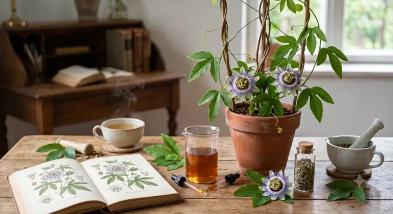 Męczennica cielista Botaniczna elegancja w walce z przebodźcowaniem