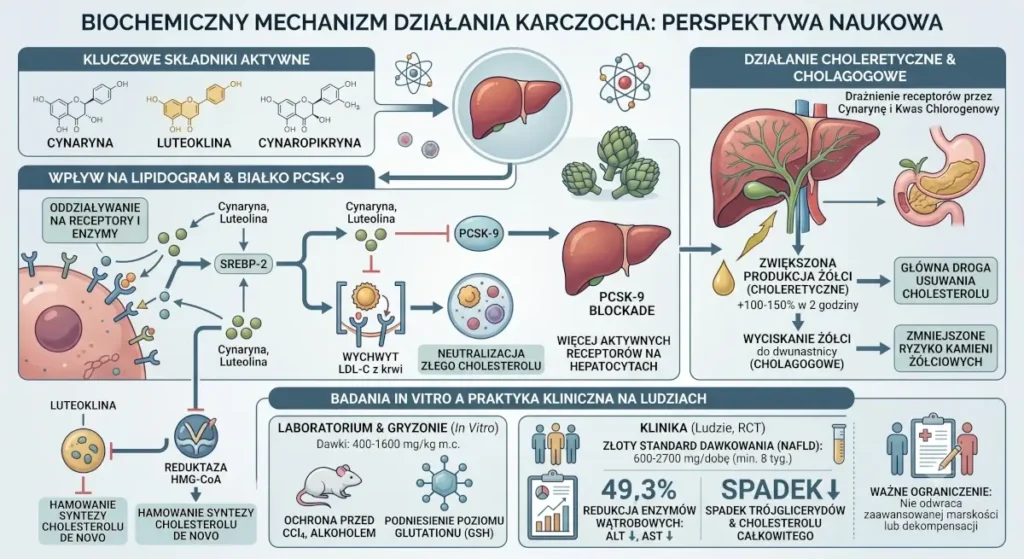 Biochemiczny Mechanizm Działania karczocha Co Mówi Nauka
